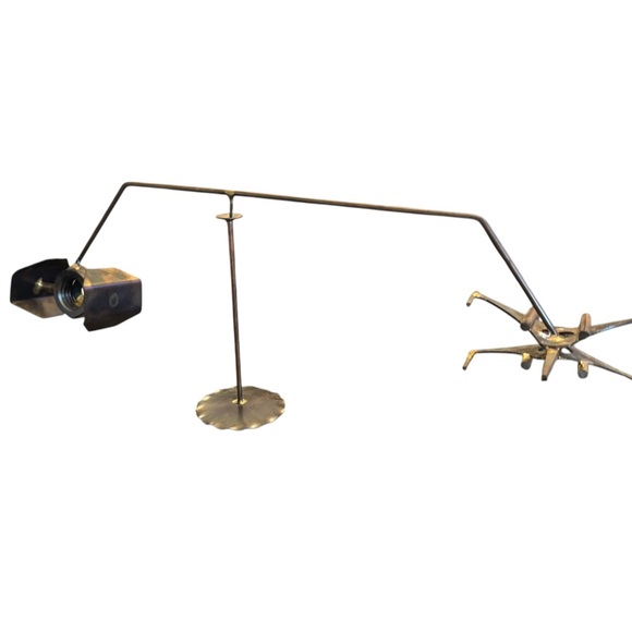 Star Wars Metal Balanced X Wing Star Fighter/Tie Fighter Collectible Sculpture - Picture 3 of 10